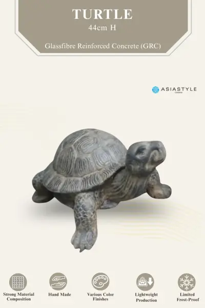 Product image of the product “TURTLE about 44 cm Height, Made of Fibre Cement ”